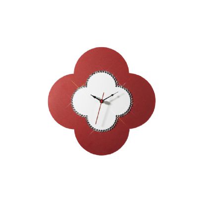 IL70117  Infinity Crystal Flower Clock